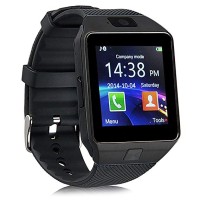 Smart Watch Black EL - Κινητό Τηλέφωνο με Οθόνη Αφής, Βηματόμετρο, SIM, Υποδοχή Micro SD,Ενσωματωμένη Camera  OEM