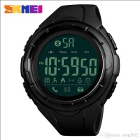 Ρολόι χειρός ανδρικό SKMEI 1326 Smart Watch ρολόι με Βηματομετρητή και Bluetooth Μαύρο