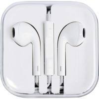 Ακουστικά HandsFree OEM με Ρυθμιστή Έντασης Λευκό