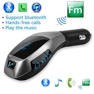 X6 Car Κιτ αυτοκινήτου Bluetooth, φορτιστής αυτοκίνητου, MP3