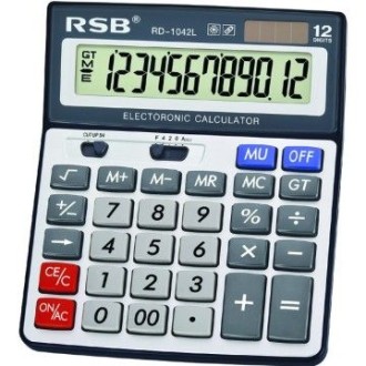 Αριθμομηχανή RSB 12 ψηφίων