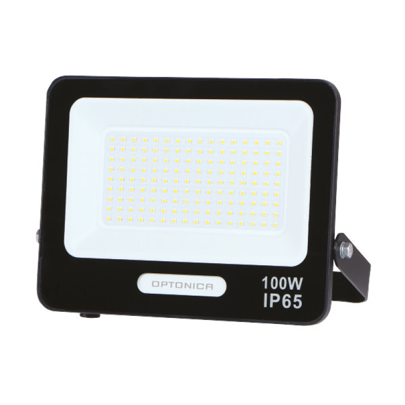 LED Προβολέας 100W Black Body IP65  SMD6000K