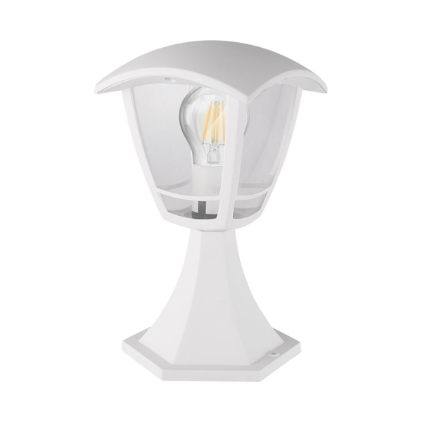 Επιδαπέδιο Φωτιστικό Matt Λευκό 1xE27 Braytron