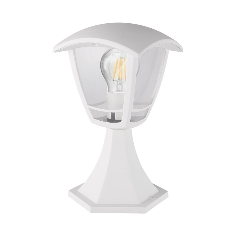 Επιδαπέδιο Φωτιστικό Matt Λευκό 1xE27 Braytron