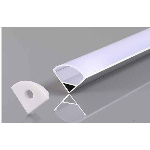 Προφίλ Αλουμινίου 2 μέτρα 12mm Γωνία