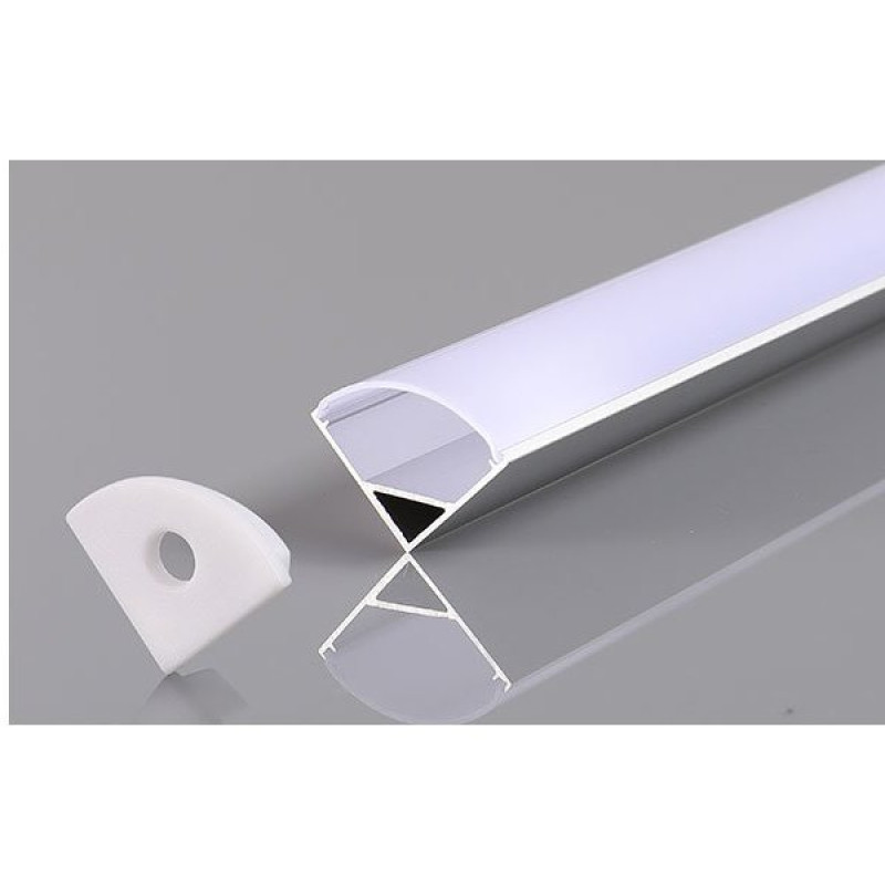 Προφίλ Αλουμινίου 2 μέτρα 12mm Γωνία