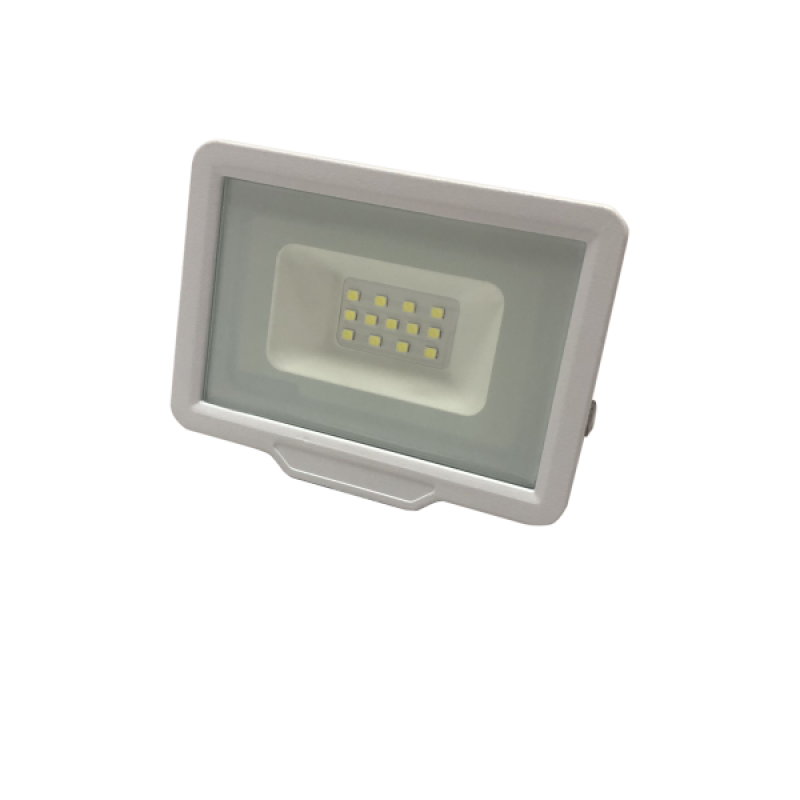 LED Προβολέας  20W White Body IP65  SMD 4500K