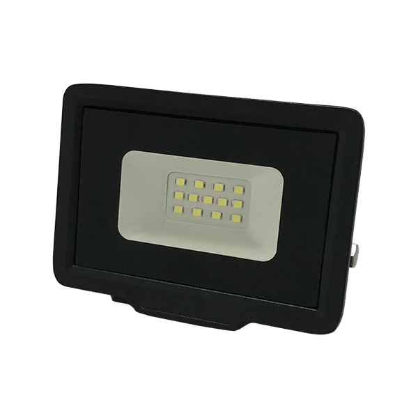 LED Προβολέας  10W Black Body IP65  SMD 4500K
