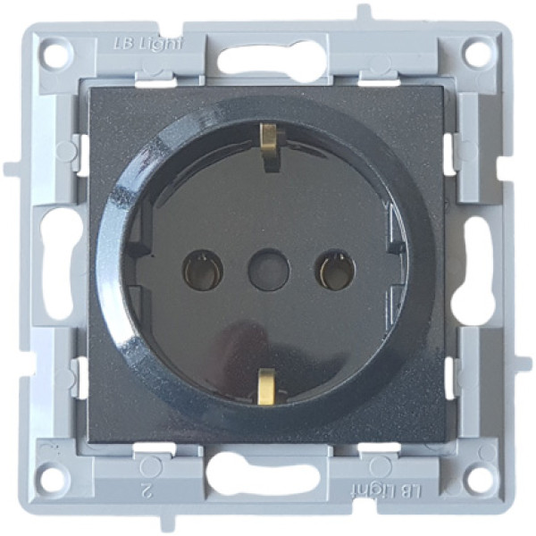 Πρίζα Σούκο Μαύρη