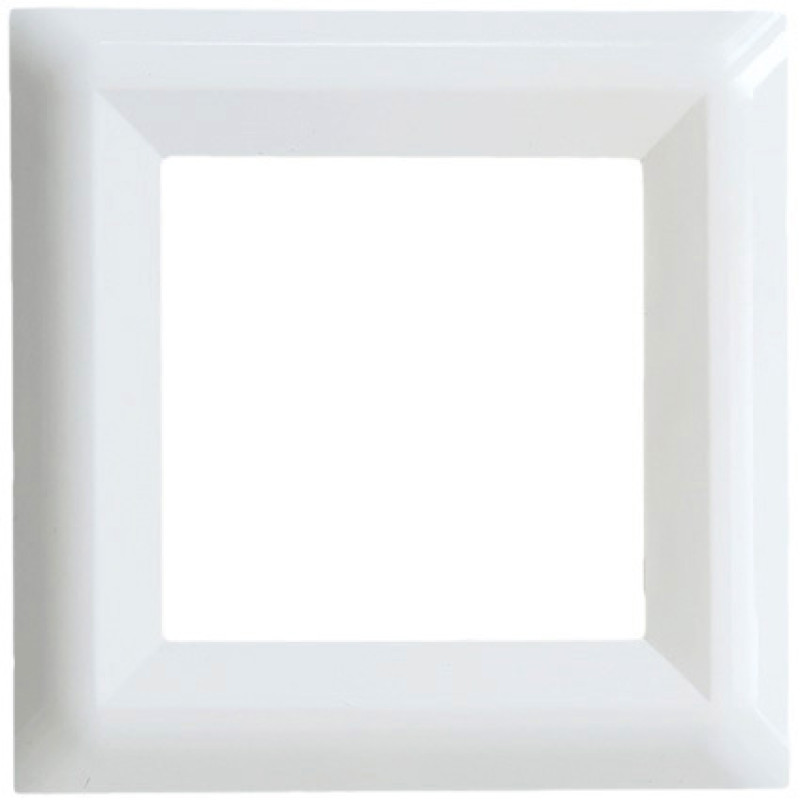 Μονό πλαίσιο Λευκό