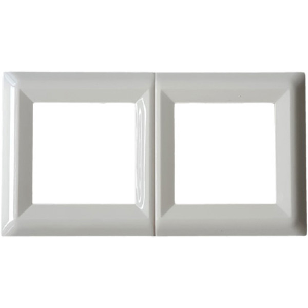 Διπλό πλαίσιο L/R Κρεμ