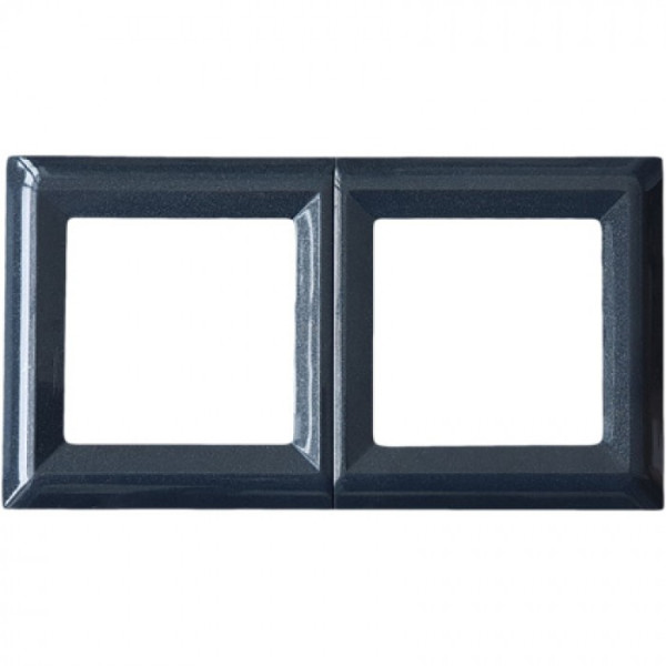 Διπλό πλαίσιο L/R Μαύρο