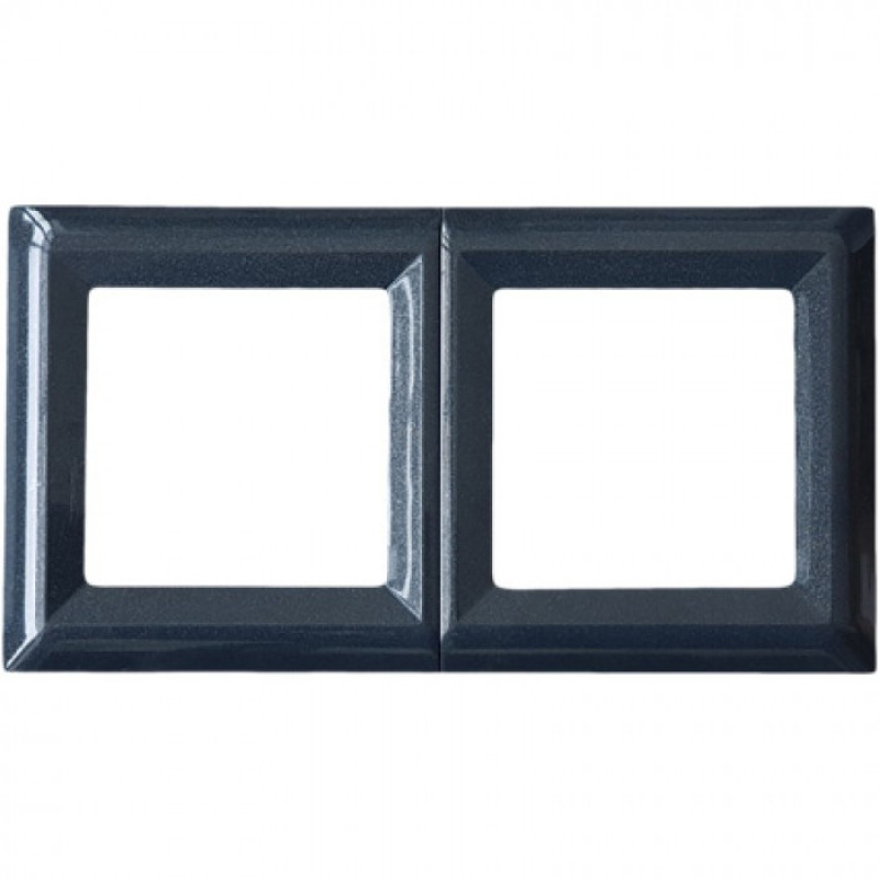 Διπλό πλαίσιο L/R Μαύρο