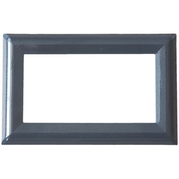 Πλαίσιο για διπλή πρίζα Μαύρο