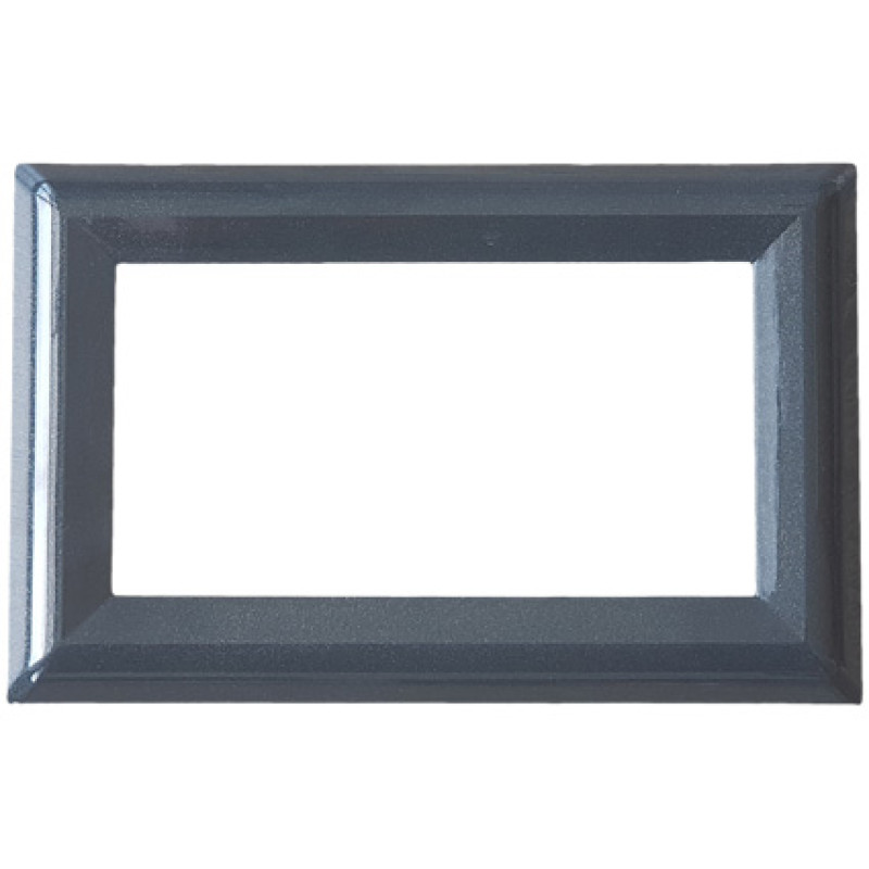 Πλαίσιο για διπλή πρίζα Μαύρο