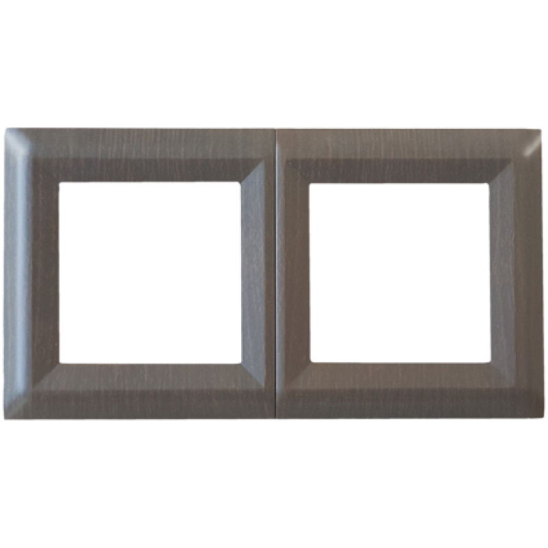 Διπλό πλαίσιο L/R Όψη ξύλου