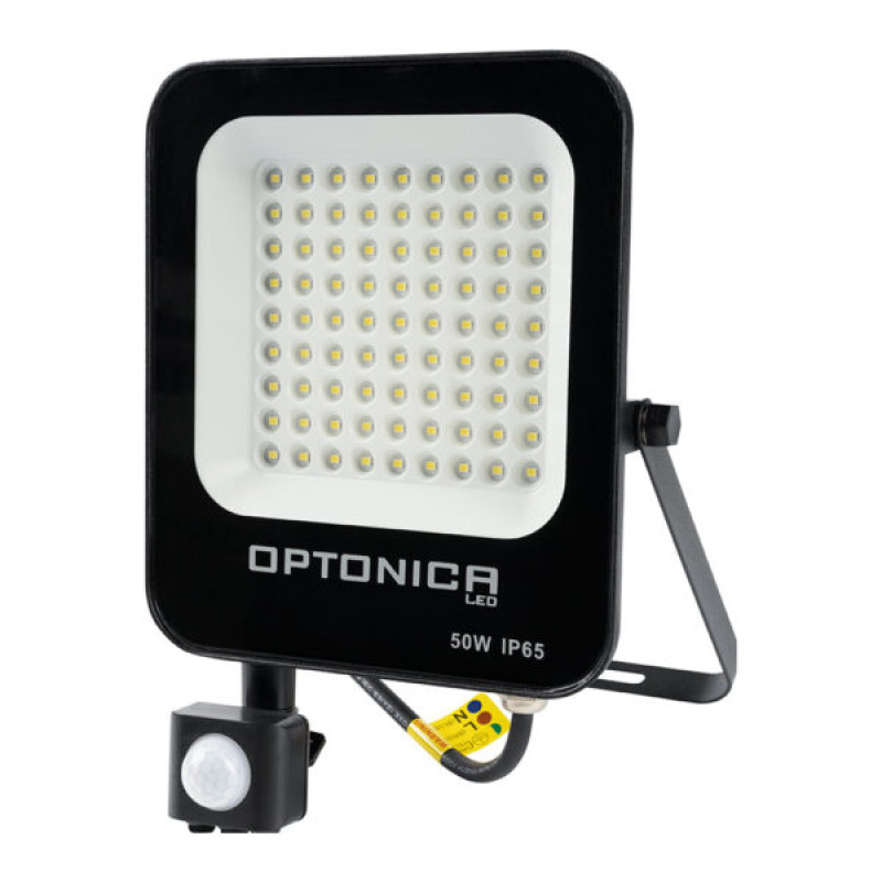 LED 50W ΠΡΟΒΟΛΕΑΣ SMD – ΜΕ ΑΙΣΘΗΤΗΡΑ (BLACK BODY)