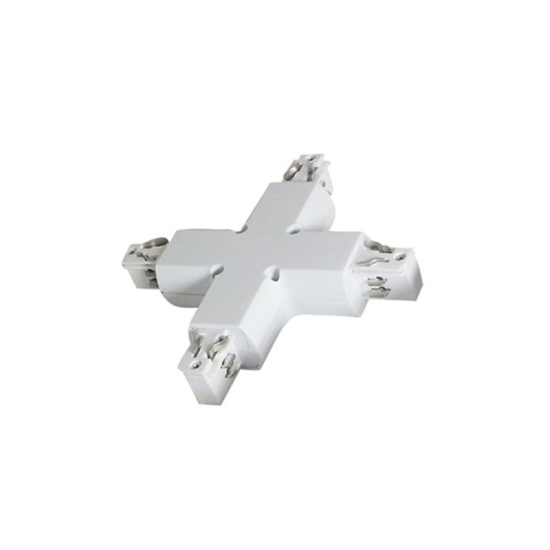 Σύνδεσμος Ράγας 4 Line Σταυρός Λευκός