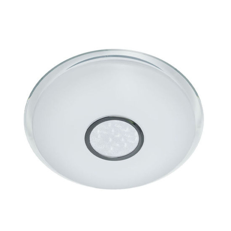 LED Φωτιστικό Οροφής Εναλλαγής Χρωμάτων 3000K-6400K Matt Λευκό + Matte γυαλί 40W Ψυχρό Λευκό