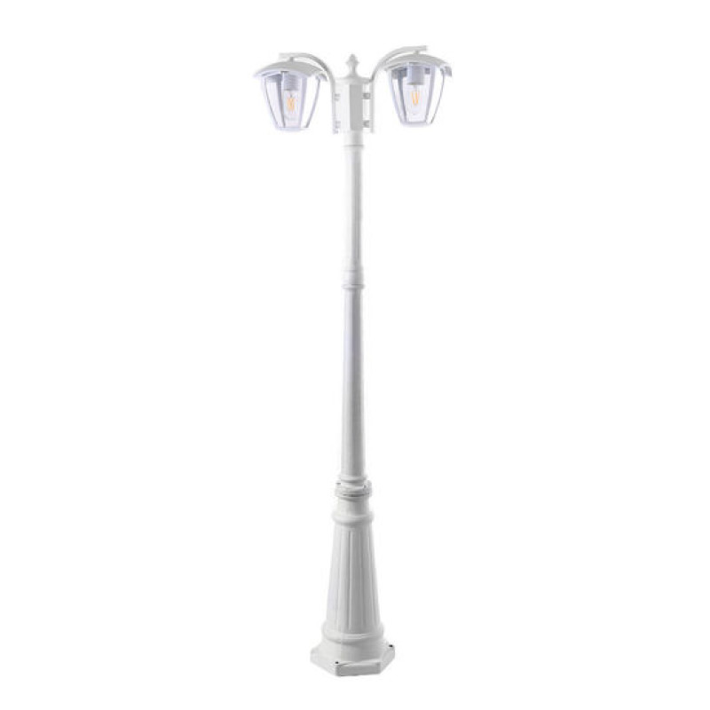 Φωτιστικό Δρόμουό 200cm Matt Λευκό 2xE27