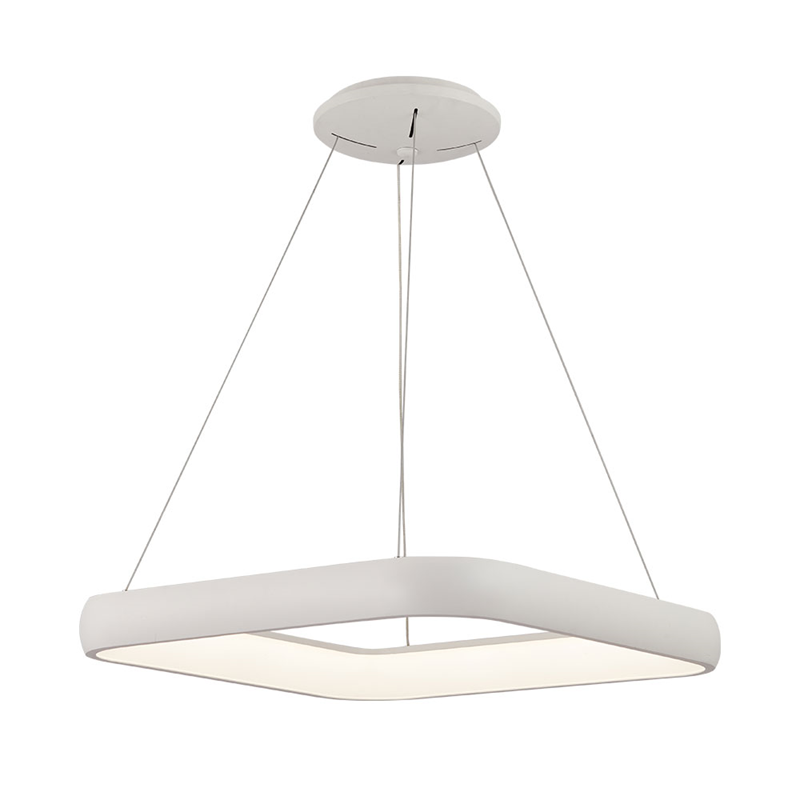 LED Κρεμαστό Φωτιστικό Οροφής 46W 5200lm 3CCT Τετράγωνο