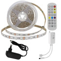 LED Strip Set Adapter + Bluetooth Music + Remote 60 LEDs 36W