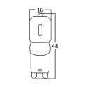 Λάμπα LED G9 3W Dimmable Ψυχρού Φωτισμού  Braytron