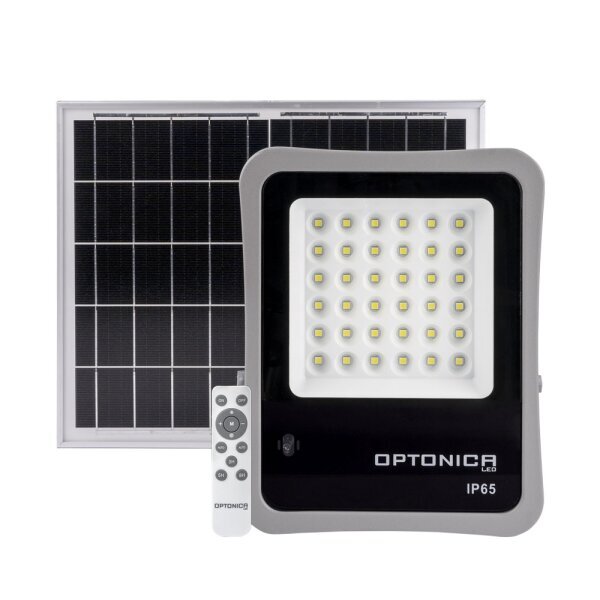 LED Solar Powered Floodlight + Solar Panel 20W 6000K
